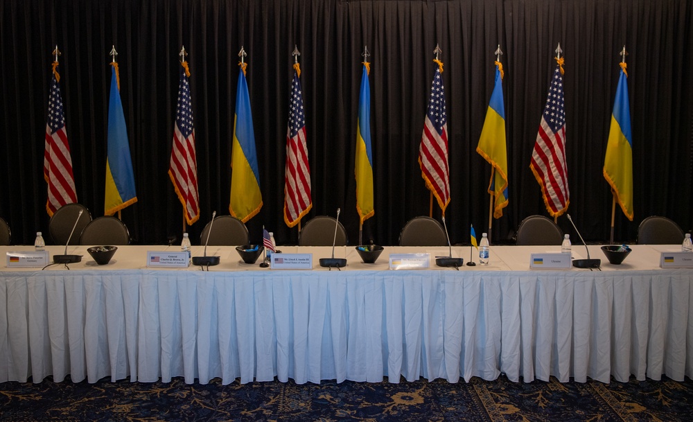 SECDEF Hosts the 20th Ukraine Defense Contact Group