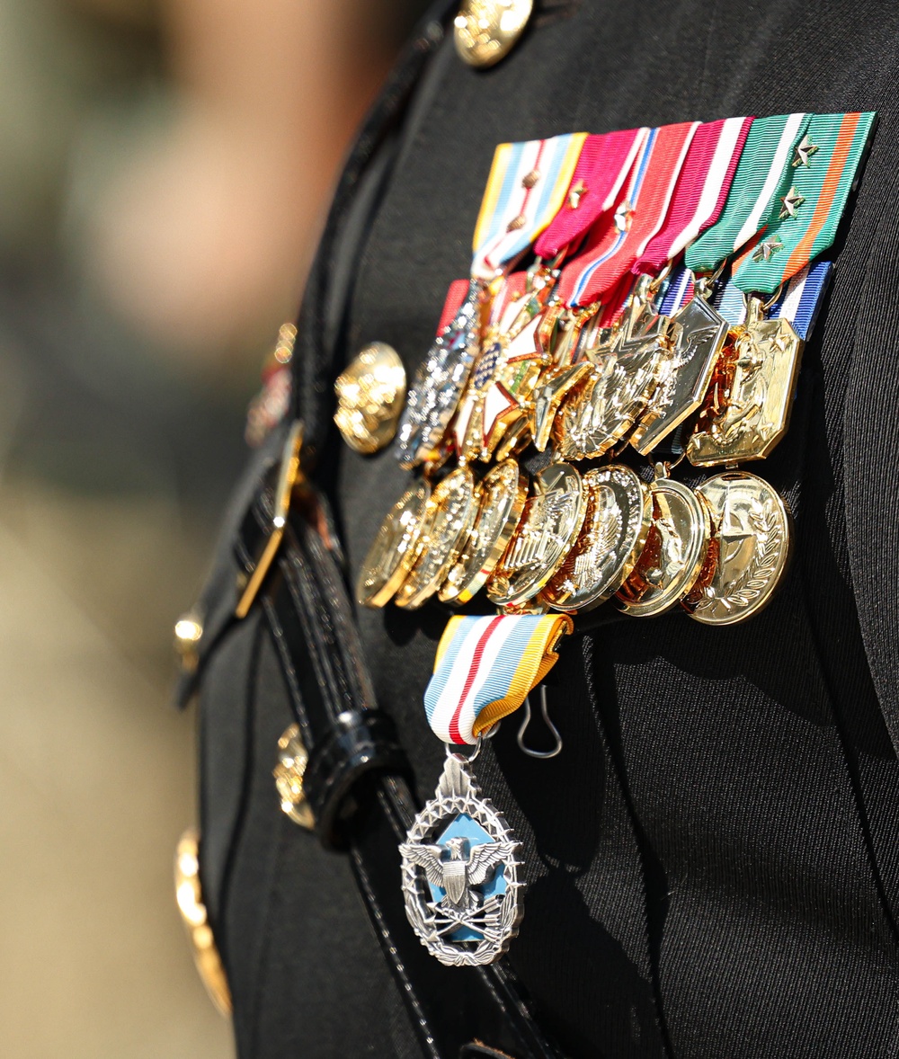 Col. Jones retires at the National Museum of the Marine Corps after 33 years of service