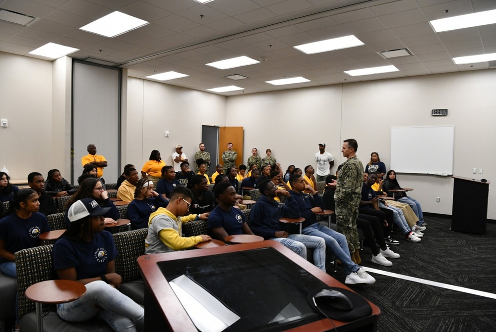 LCS Training Facility Atlantic Hosts NJROTC Students