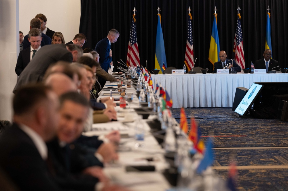 SECDEF Hosts 20th Ukraine Defense Contact Group