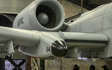 Engineers perform second test on an improved A-10 APU insulation
