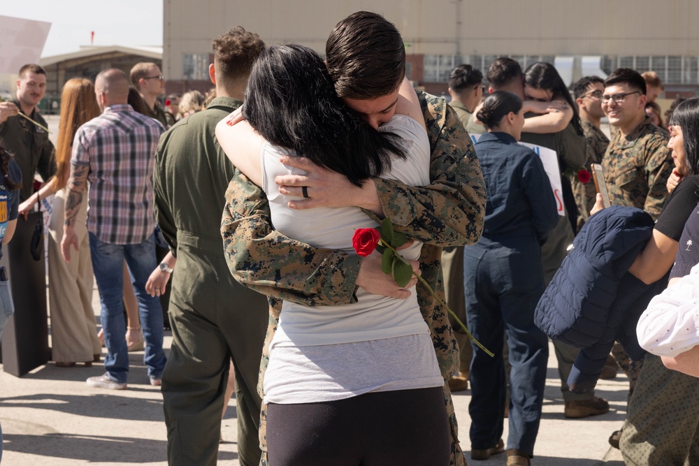 26th MEU(SOC) Marines return from eight-month deployment as the Tri-GCC Immediate Crisis Response Force