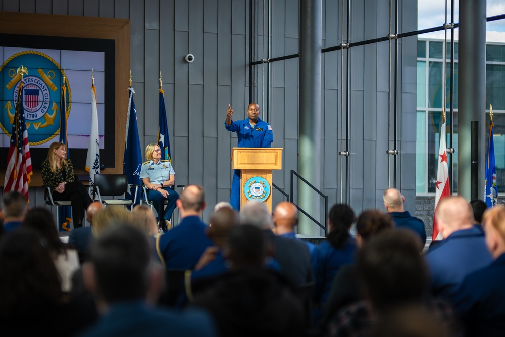 NASA Astronaut joins Coast Guard Reserve