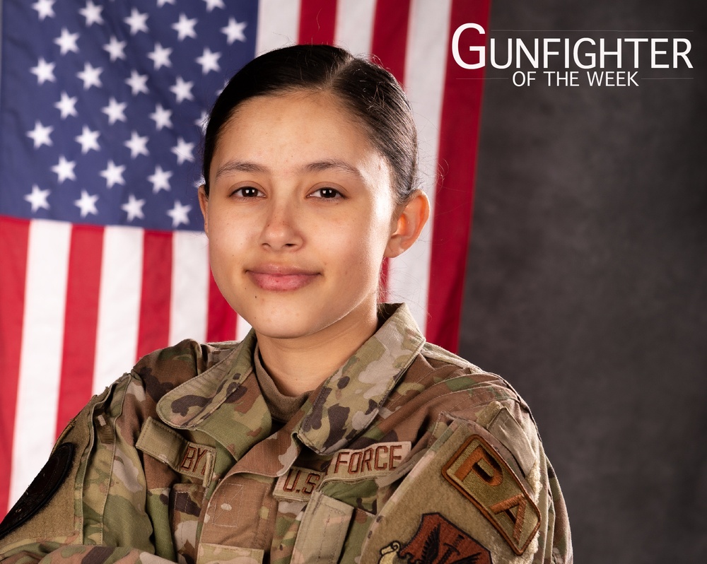 Gunfighter of the Week Airman 1st Class Alexandria Byrd