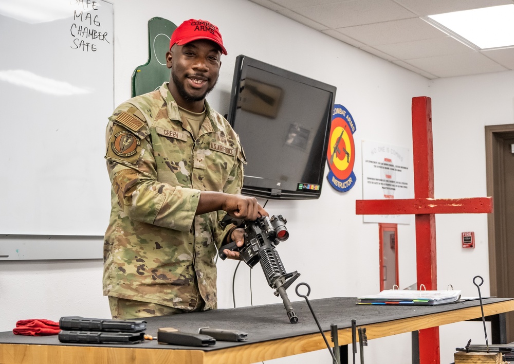 Gunfighter of the Week Airman 1st Class Keylan Green
