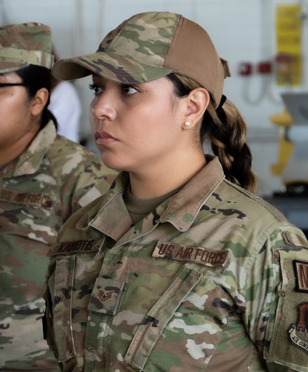 Staff Sgt. Miriam Kariotis at Mountain Home AFB