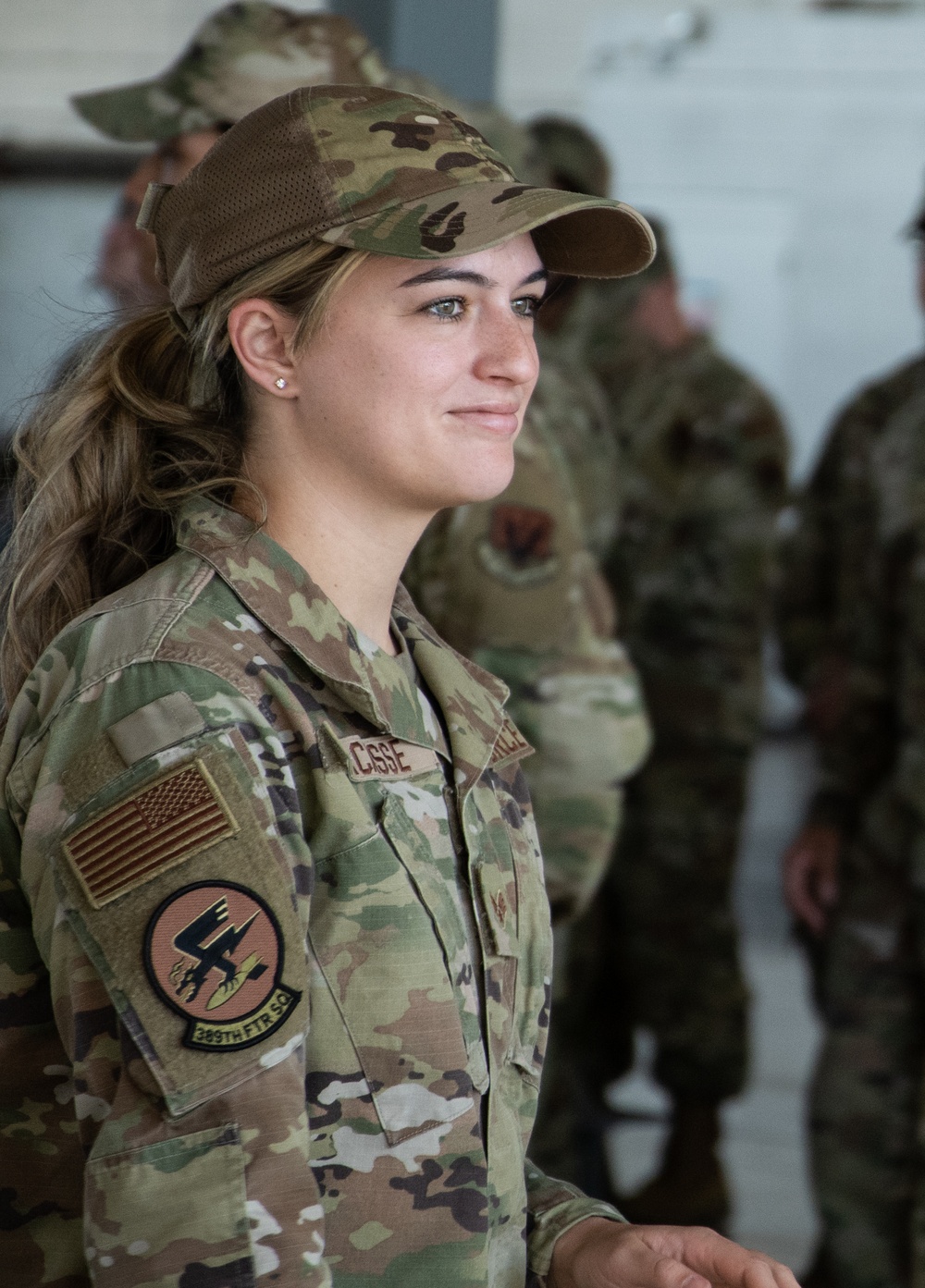 Staff Sgt. Kathleen Lacasse at Mountain Home AFB