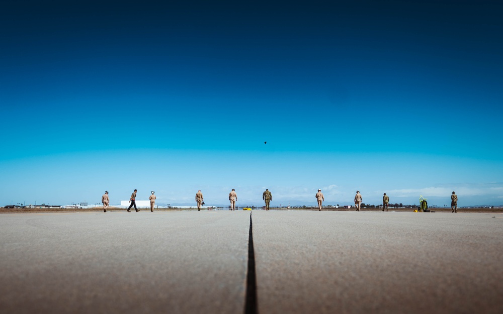 Fueling the Fight: Luke AFB conducts USMC hot pit training