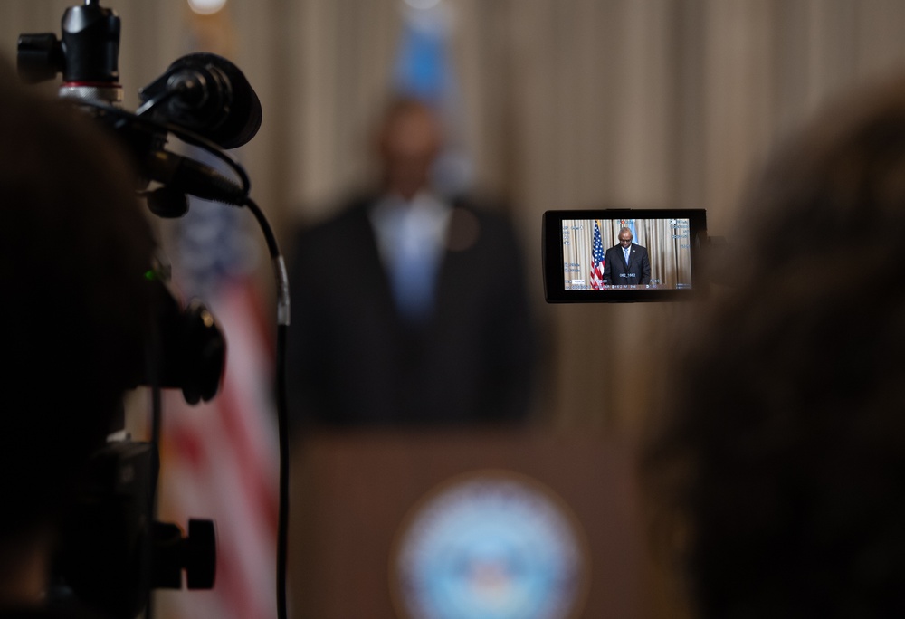 SECDEF Hosts the 20th Ukraine Defense Contact Group