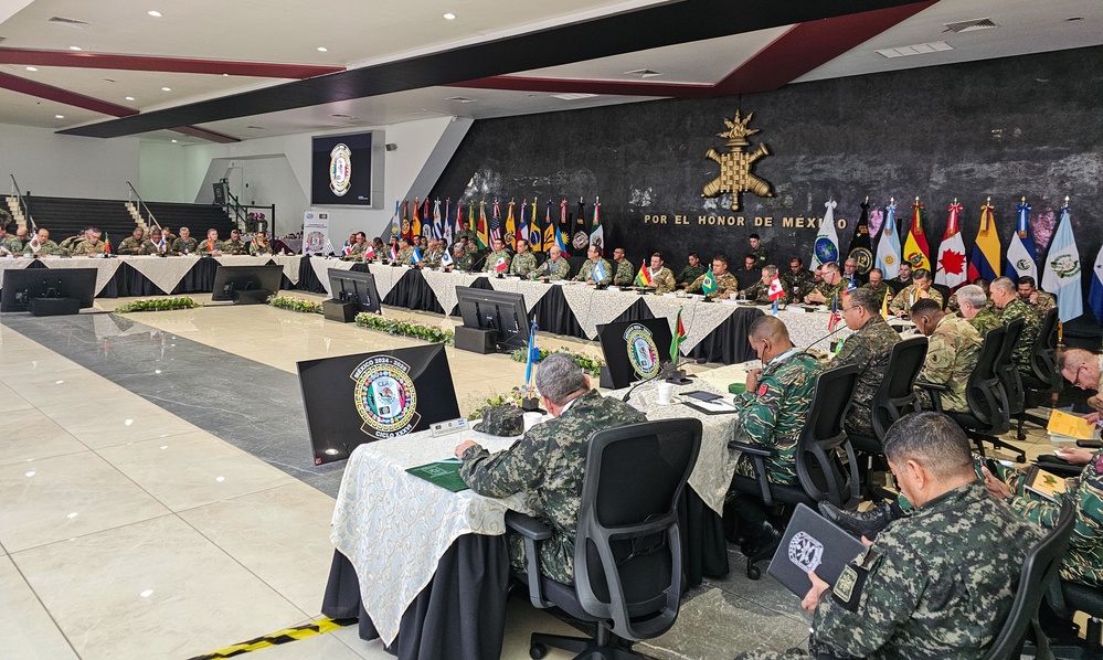 Western Hemisphere armies gather in Mexico City for the 36th Cycle Commanders Conference