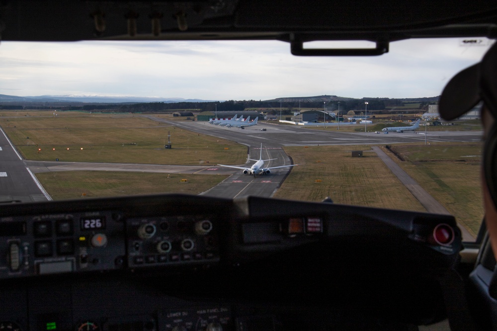 VP-46 Flies P-8A for Steadfast Defender 2024