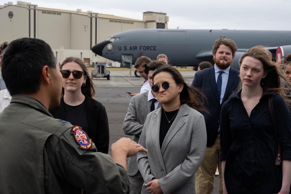 University of Notre Dame International Security Center students visit JBPHH