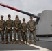 US Marines visit the USS Rafael Peralta (DDG 115)