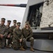 US Marines visit the USS Rafael Peralta (DDG 115)