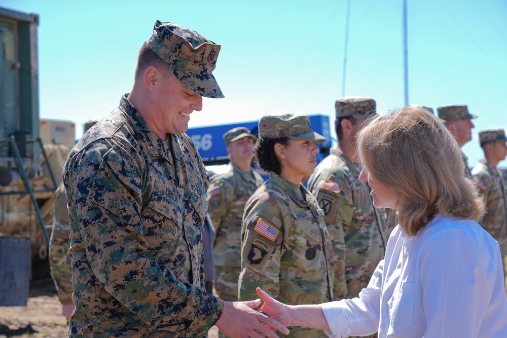 Deputy Secretary of Defense at Project Convergence Capstone 4