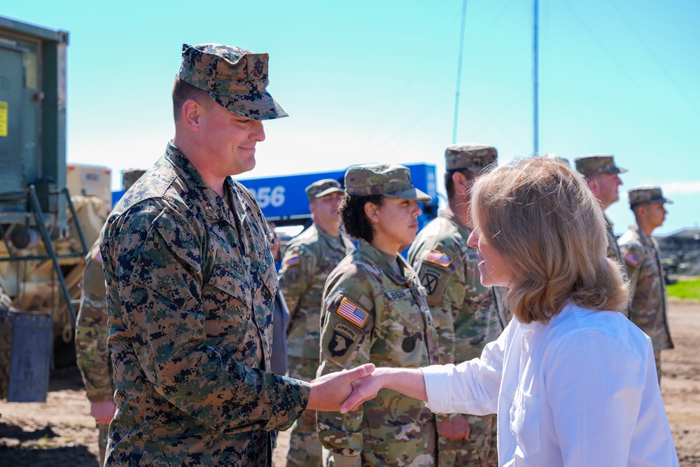 Deputy Secretary of Defense at Project Convergence Capstone 4