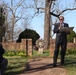 U.S. Marines lay Presidential Wreath for James Madison at Montpeleir