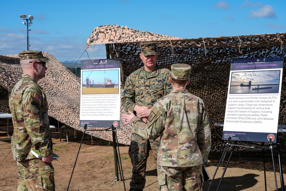 Marine Corps Warfighting Laboratory at Project Convergence Capstone 4 Demo Day