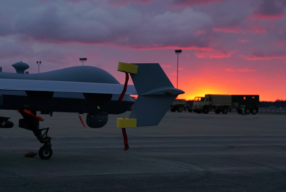 An MQ-9 Morning