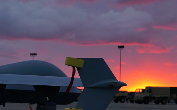 An MQ-9 Morning