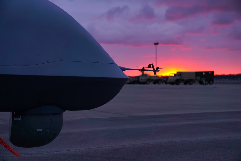 An MQ-9 Morning