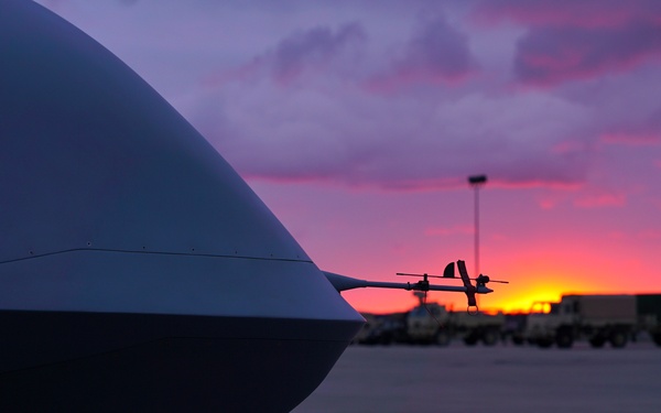 An MQ-9 Morning