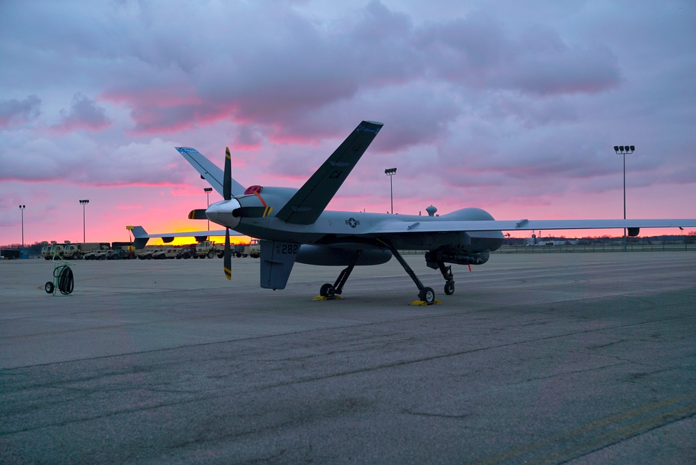 An MQ-9 Morning