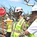 Hawai’i Wildfires Recovery mission commander in the impacted area.