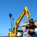 Debris removal at a property impacted by the Hawai’i Wildfires