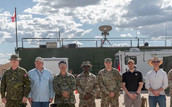 Canadian Military meets with Army Soldiers and Contractors for Experimentation during Project Convergence Capstone 4