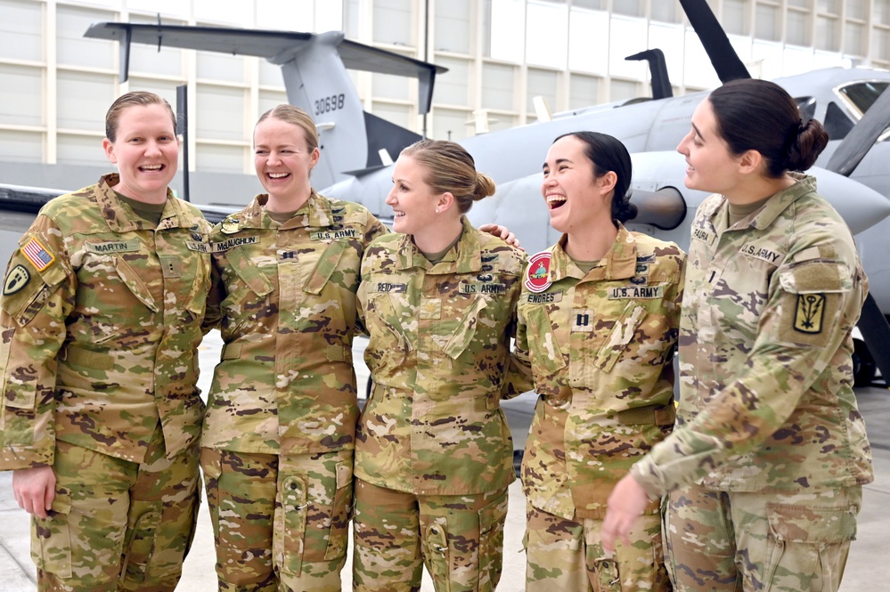 Women of the 3rd Military Intelligence Battalion