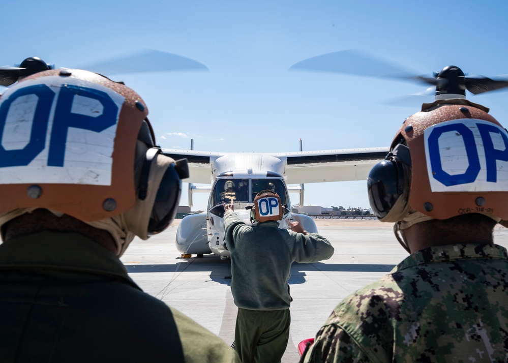 CMV-22B Osprey Functional Check Flight