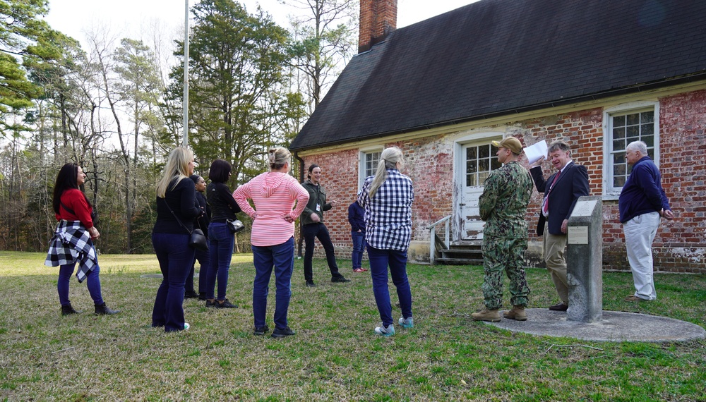 Cultural Resources site visit at NWS Yorktown