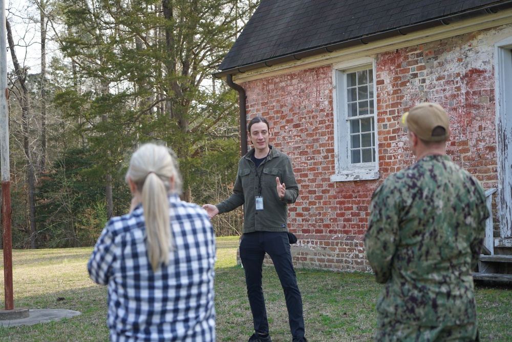 Cultural Resources site visit at NWS Yorktown