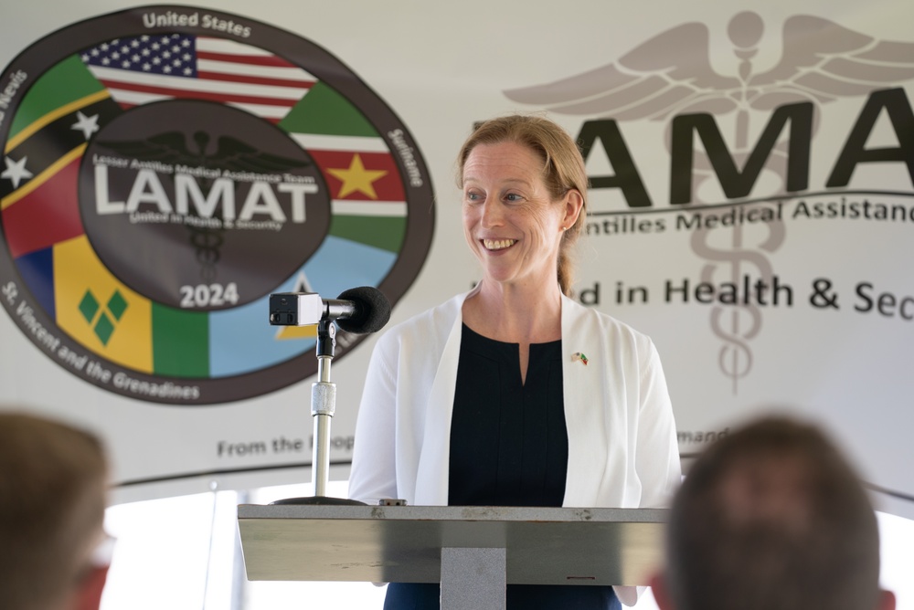 LAMAT medical assistance mission kicks off in St. Kitts and Nevis