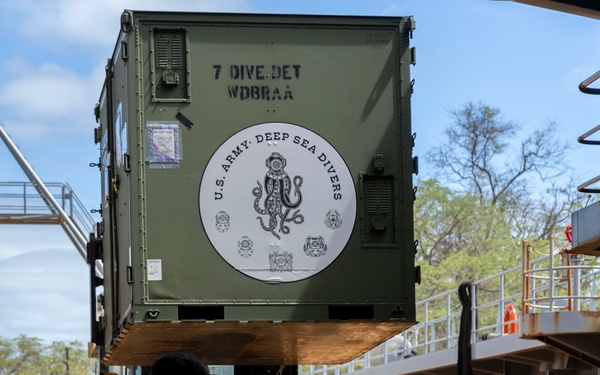 Soldiers load up LSV3 in preparation for Operation Pathways