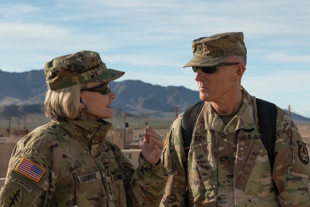 U.S. Army Surgeon General visits Project Convergence Capstone 4