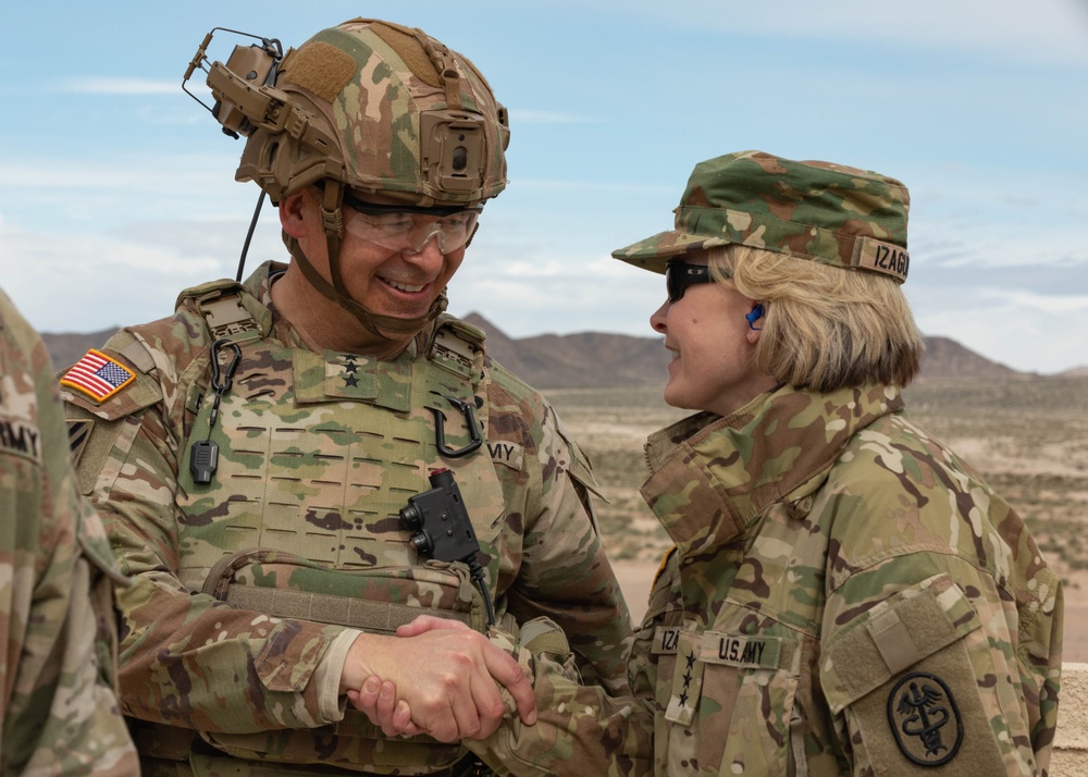 U.S. Army Surgeon General visits Project Convergence Capstone 4