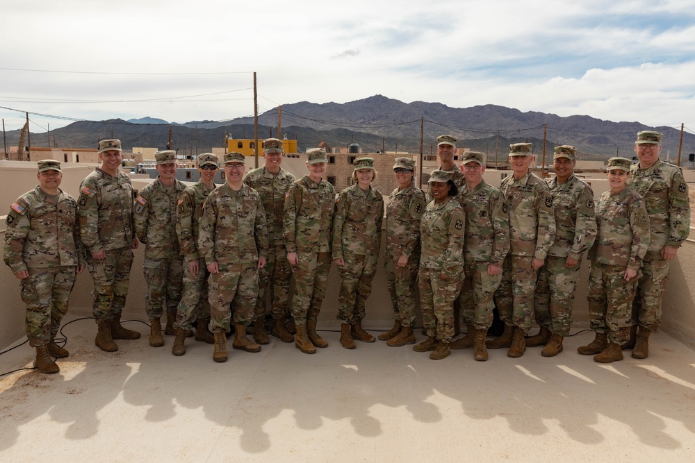 U.S. Army Surgeon General visits Project Convergence Capstone 4