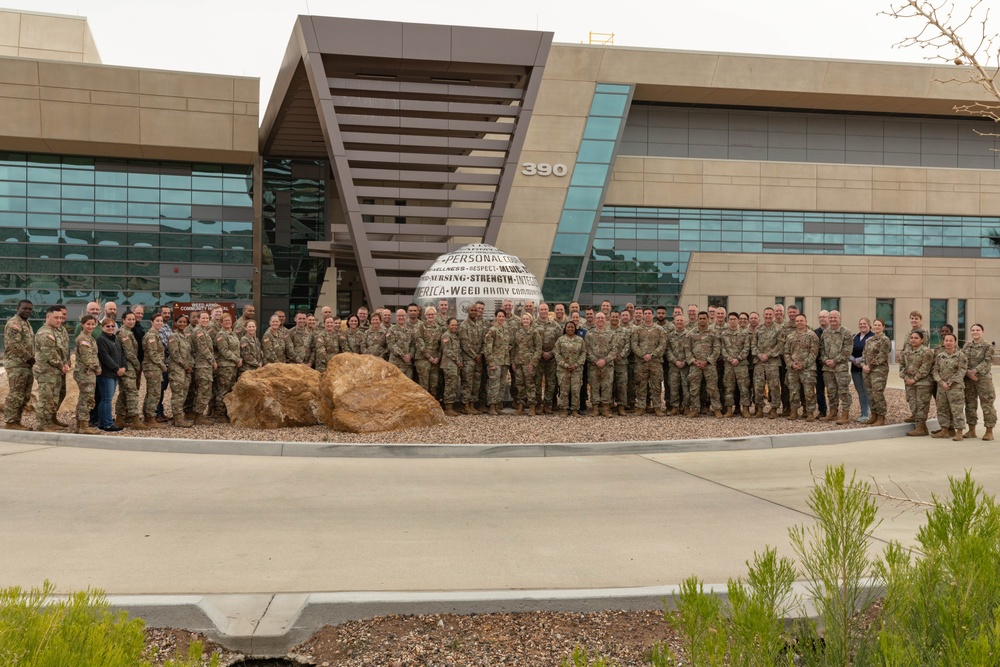 U.S. Army Surgeon General visits Project Convergence Capstone 4 at National Training Center