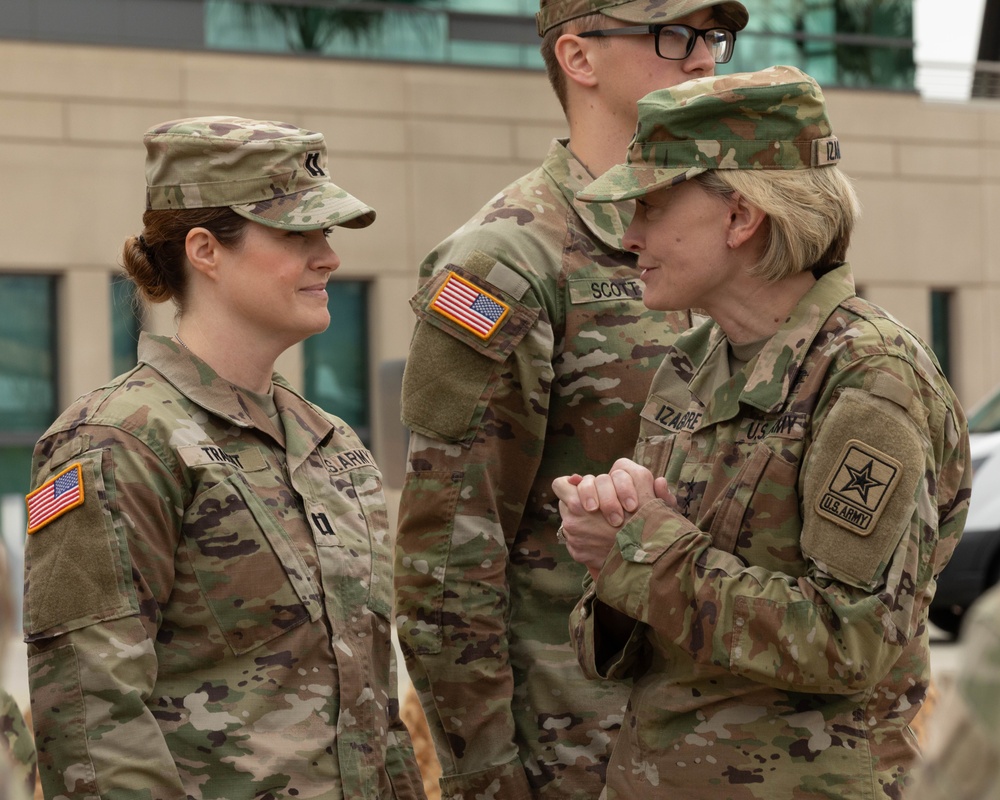 U.S. Army Surgeon General visits Project Convergence Capstone 4