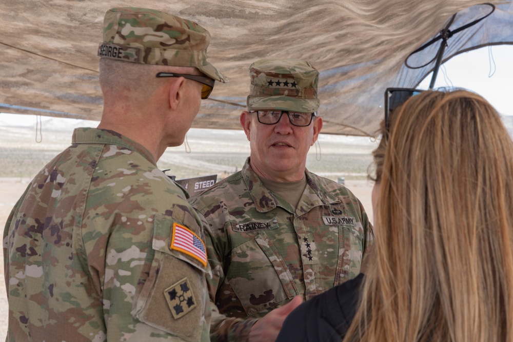 Chief of Staff of the Army visits Project Convergence Capstone 4