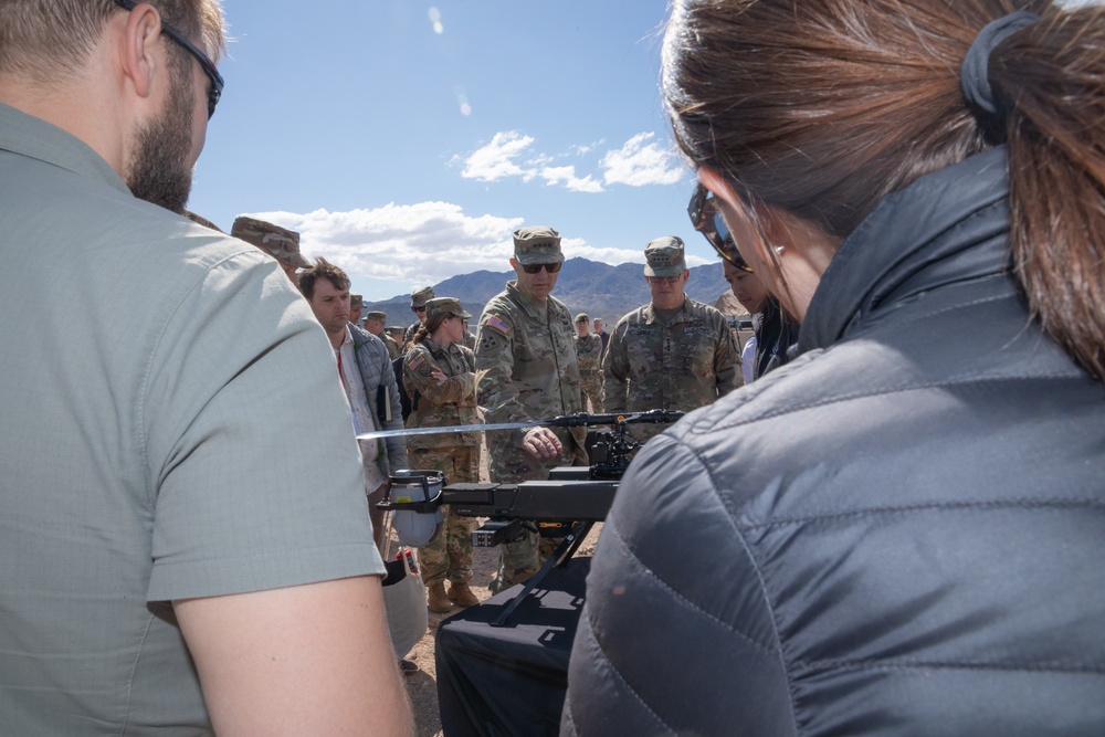 Chief of Staff of the Army visits Project Convergence Capstone 4