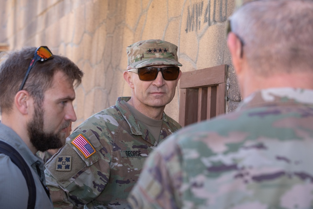 Chief of Staff of the Army visits Project Convergence Capstone 4