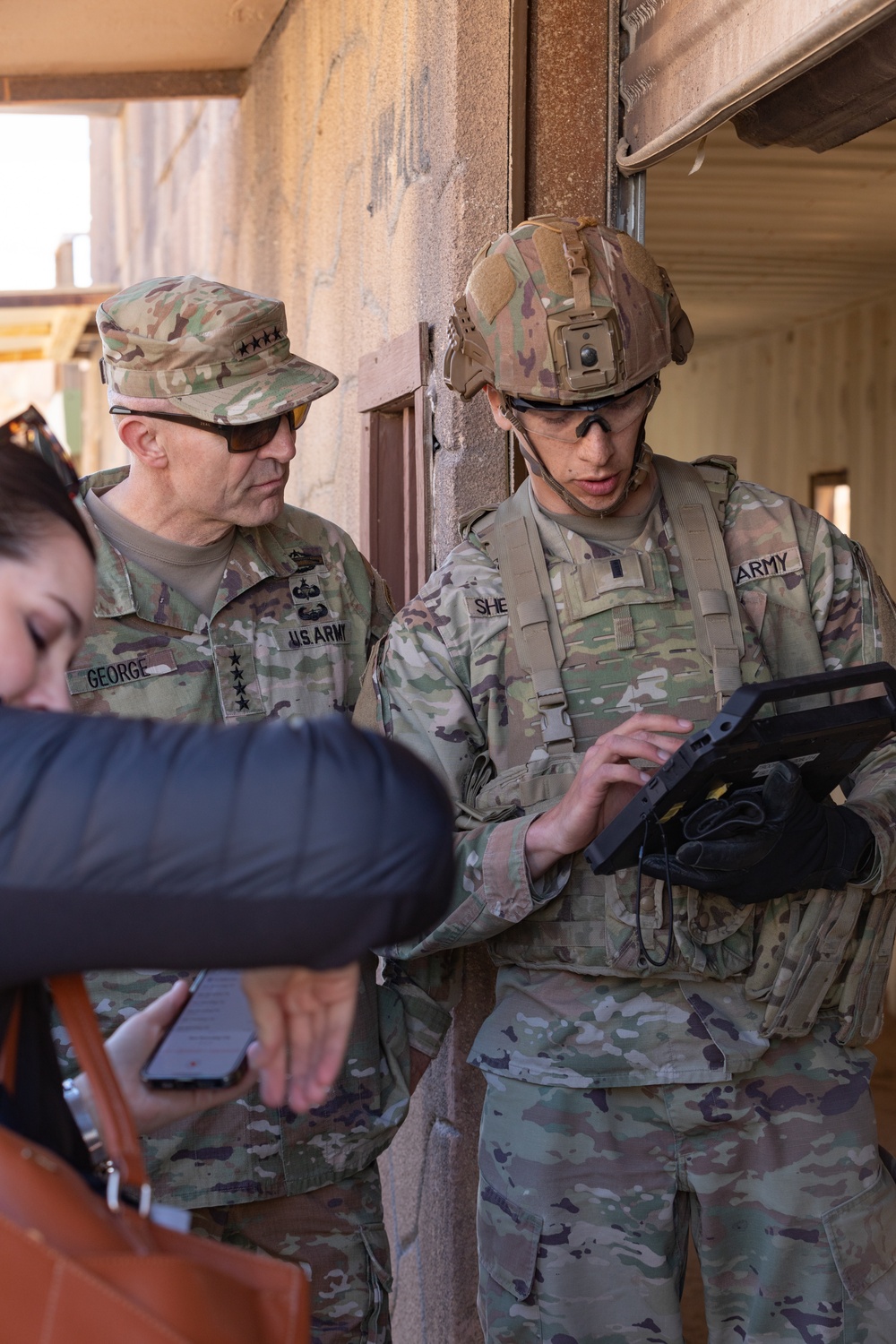 Chief of Staff of the Army visits Project Convergence Capstone 4