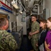 Capt. Preston Taylor visits USS Frank Cable