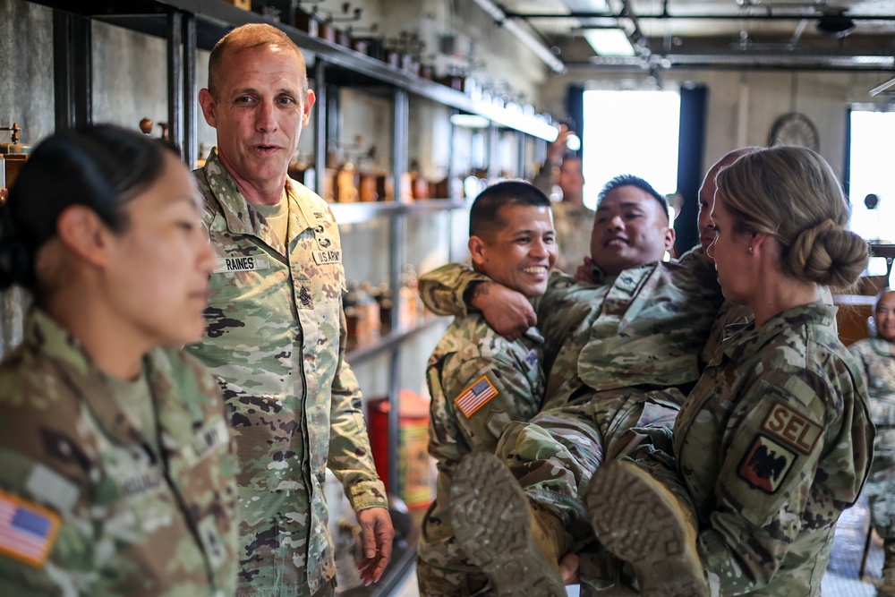 Command Sgt. Maj. of the Army National Guard visits Guam