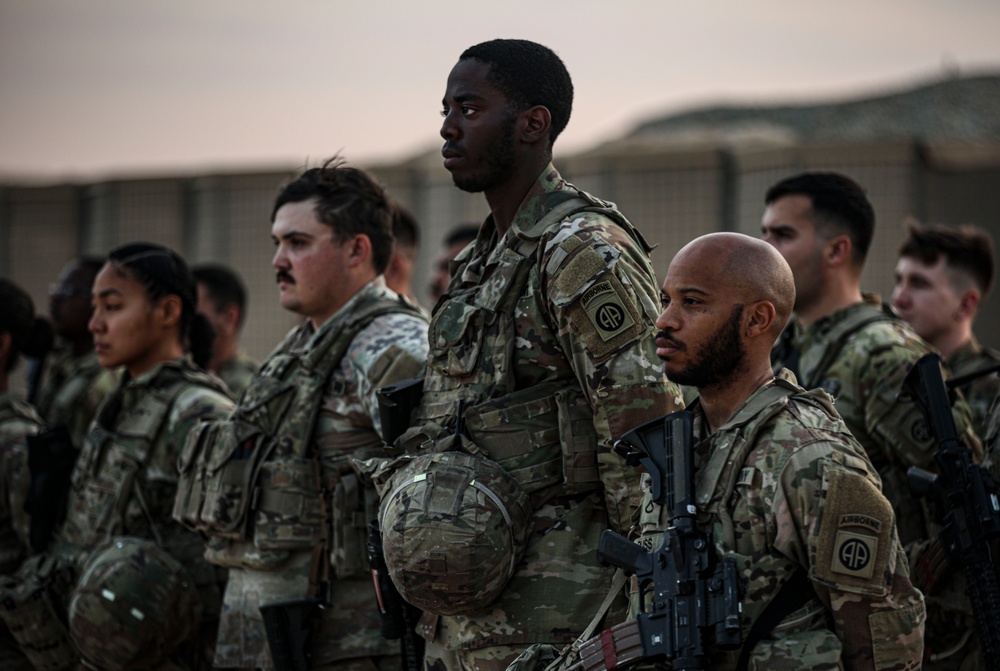 82nd Combat Aviation Brigade Receive CABs