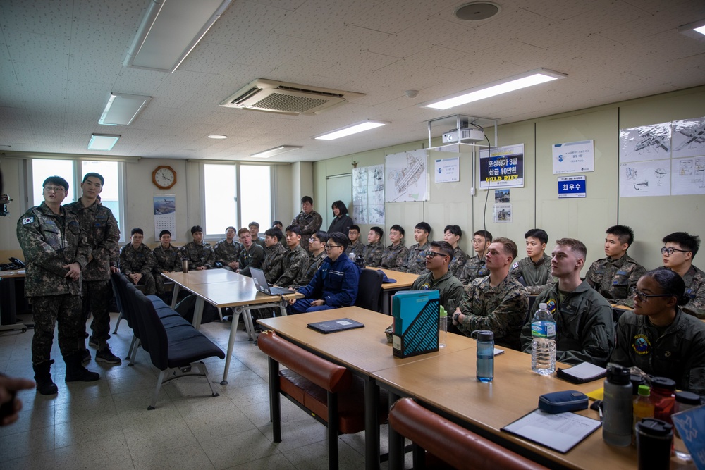 MAG-12 Firefighters visit ROKAF counterparts