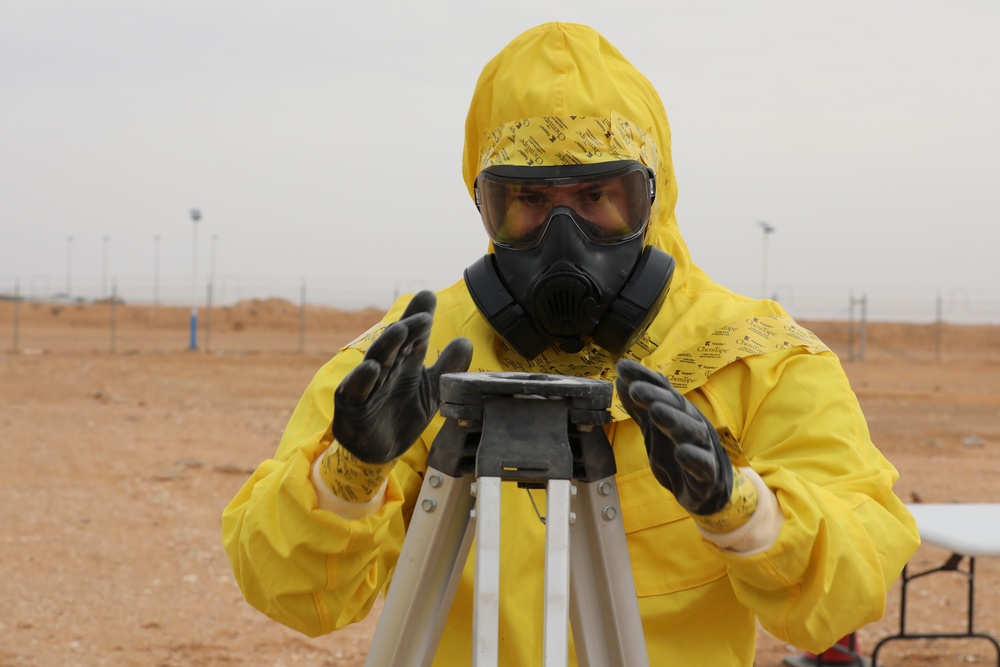 Chemical, Biological, Radiological, and Nuclear Defense (CBRN) scenario-based decontamination training